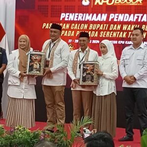 Rudy Susmanto dan Jaro Ade Resmi Berpasangan di Pilkada Kabupaten Bogor 2024