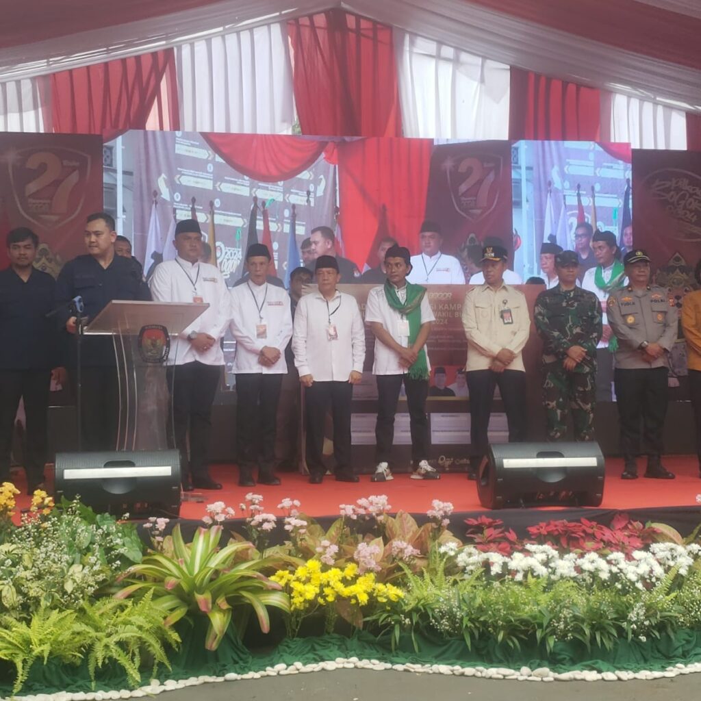 KPU Kabupaten Bogor Gelar Deklarasi Kampanye Damai Pilkada 2024